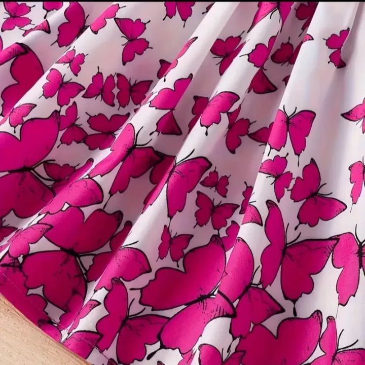 Butterfly Blossom Girls Dress 🦋💖