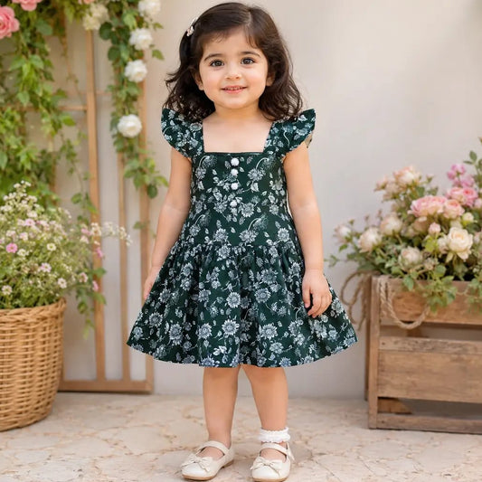 Emerald Bloom Frock