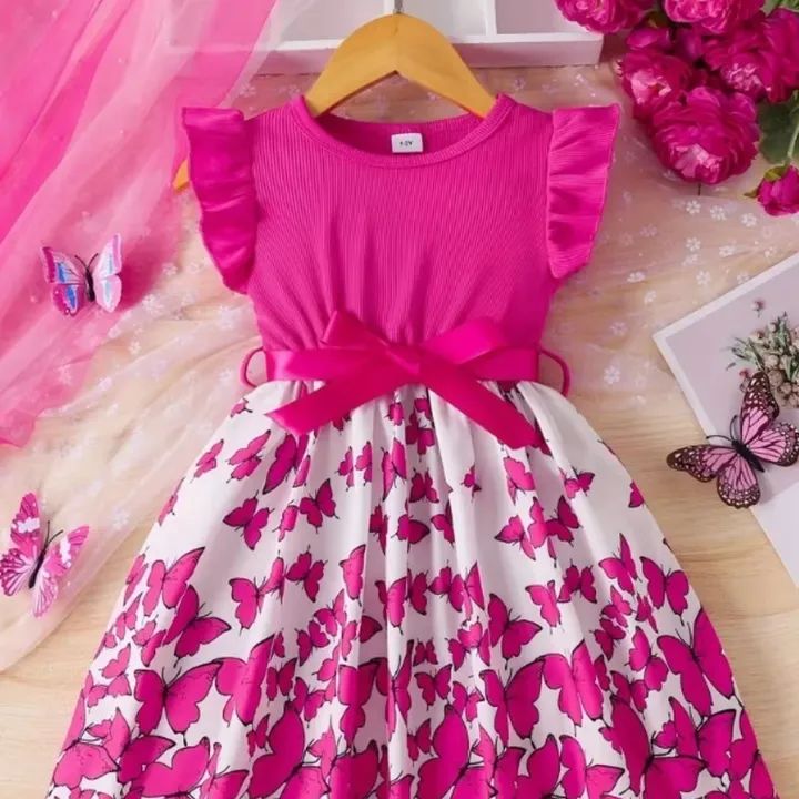 Butterfly Blossom Girls Dress 🦋💖