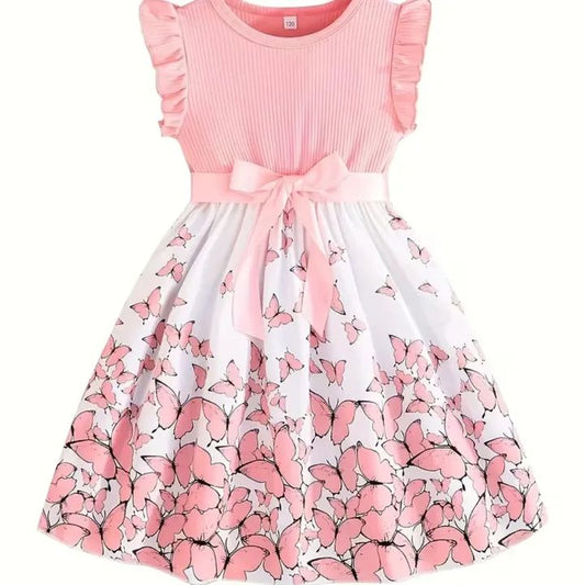 Pink Butterfly Princess Frock 🦋💖